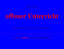 Tablet Screenshot of offener-unterricht.net